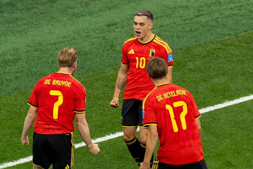 Kết quả bóng đá Bảng G World Cup 2026: Bỉ 5-1 New Zealand: Trossard lập cú đúp, Lukaku đi vào lịch sử, Quỷ đỏ giành ngôi nhất bảng