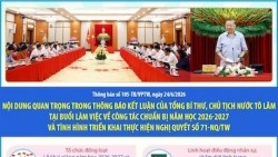 Tổng Bí thư, Chủ tịch nước Tô Lâm làm việc về công tác chuẩn bị năm học mới 2026-2027