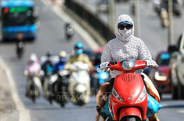 Nắng nóng diện rộng ở Bắc và Trung Trung Bộ sắp kết thúc. (Nguồn: TTXVN)