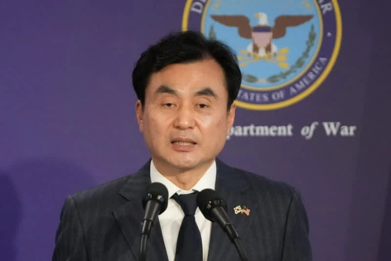 Bộ trưởng Quốc phòng Hàn Quốc Ahn Gyu Back. (Nguồn: Yonhap)