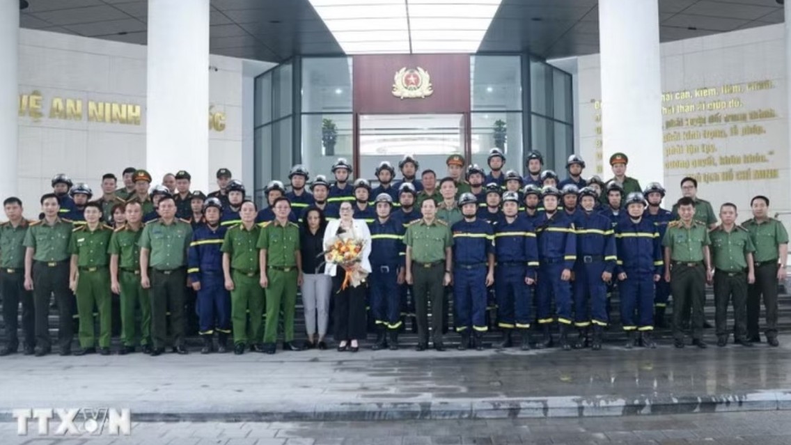 Đội cứu nạn, cứu hộ Bộ Công an lên đường hỗ trợ Venezuela khắc phục hậu quả động đất