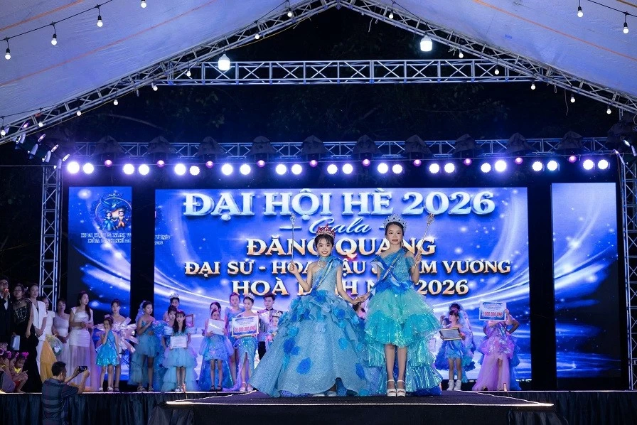 Vinh danh Hoa hậu và Nam vương Hoà bình nhí 2026
