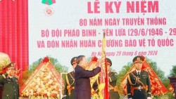 Tổng Bí thư, Chủ tịch nước: Xây dựng thế trận Pháo binh-Tên lửa trong nền quốc phòng toàn dân