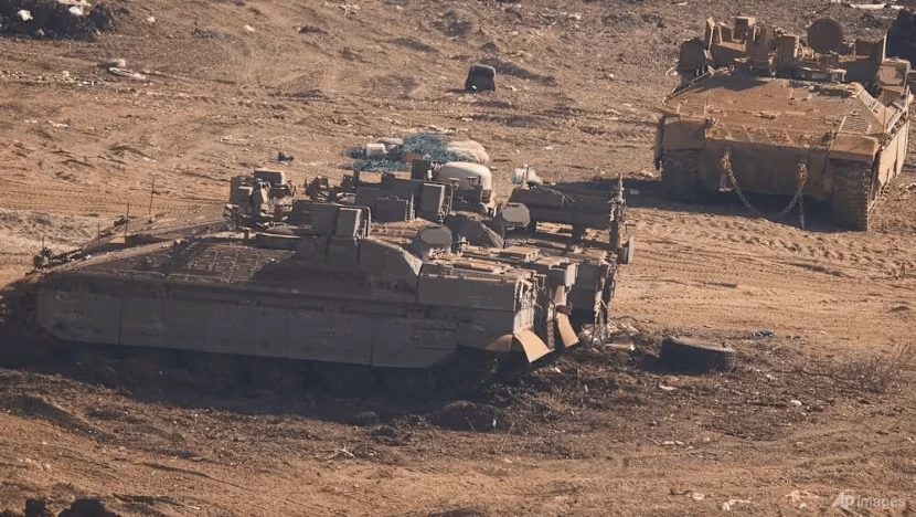 Quân đội Israel cho biết đã phá hủy hệ thống đường hầm ngầm mà Hezbollah sử dụng tại thị trấn Majdal Zoun, miền Nam Lebanon. (Nguồn: CNA)