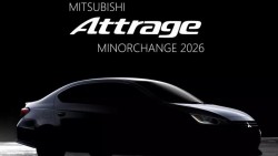 Mitsubishi Attrage 2026 chốt lịch ra mắt tại thị trường Thái Lan