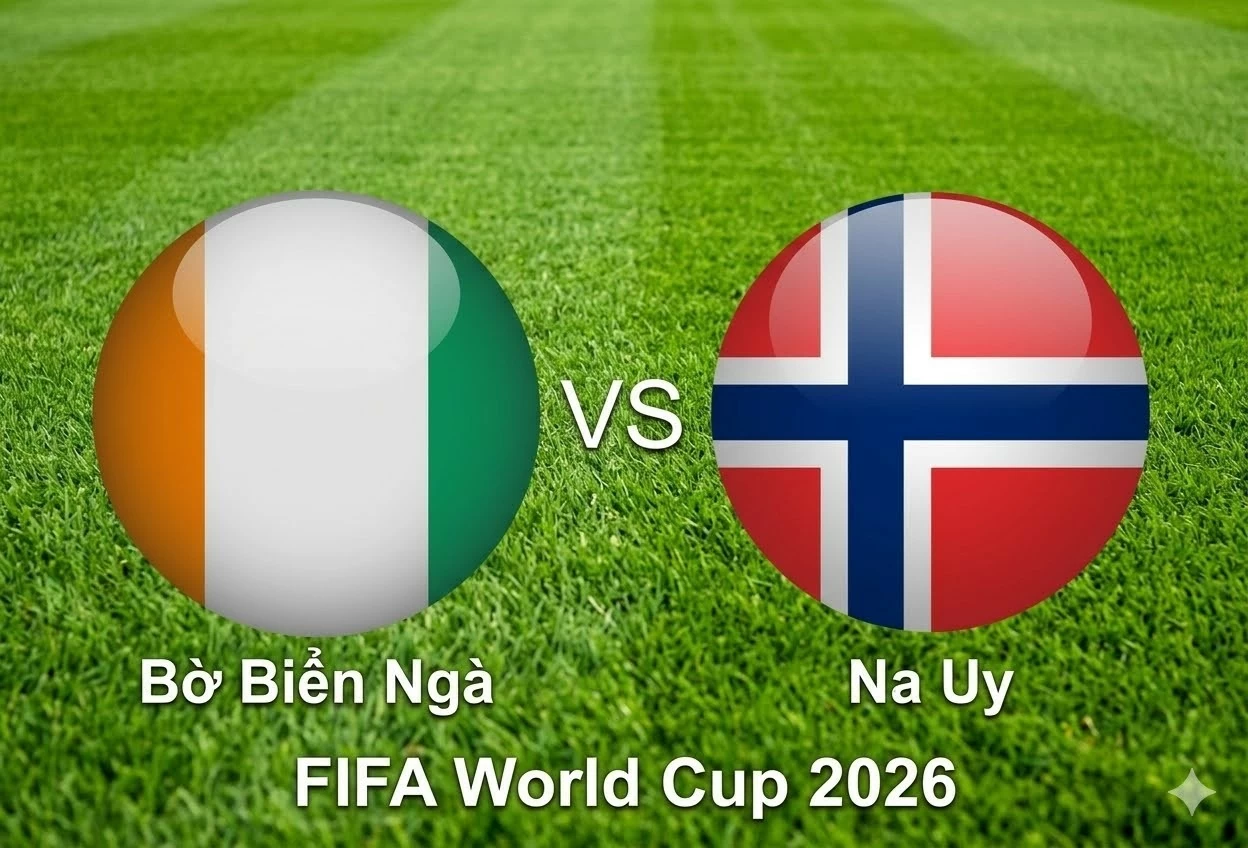 Nhận định, dự đoán trận đấu Bờ Biển Ngà vs Na Uy: Cuộc chiến giữa sức mạnh và tốc độ