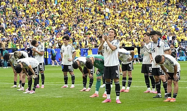 Đội tuyển Nhật Bản chưa từng giành chiến thắng ở vòng knock-out World Cup. (Nguồn: GettyImages)