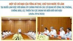 Tổng Bí thư, Chủ tịch nước Tô Lâm đề nghị rà soát toàn bộ kịch bản thiên tai năm 2026