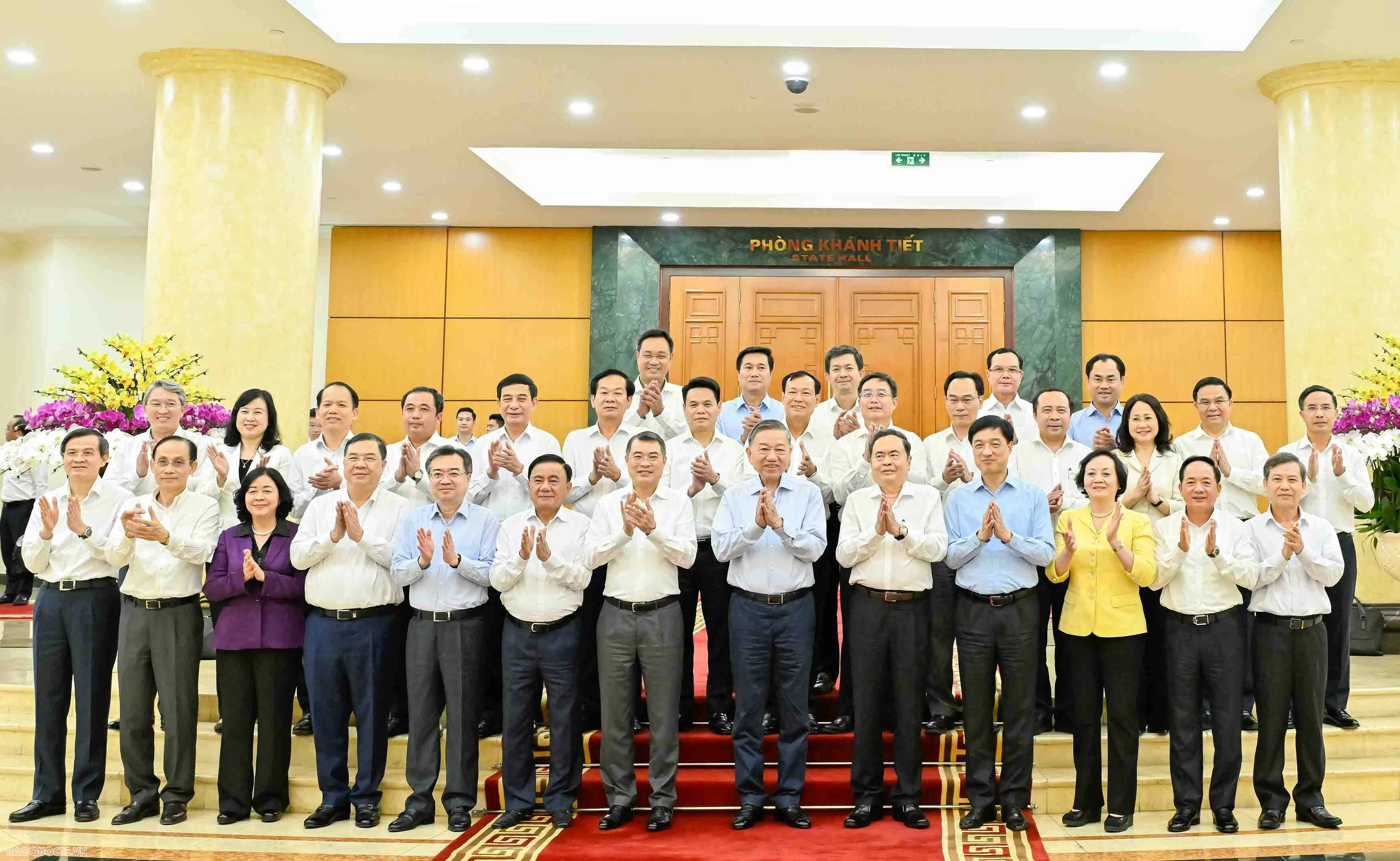 Phiên họp thứ nhất ban chỉ đạo về đối ngoại hội nhập