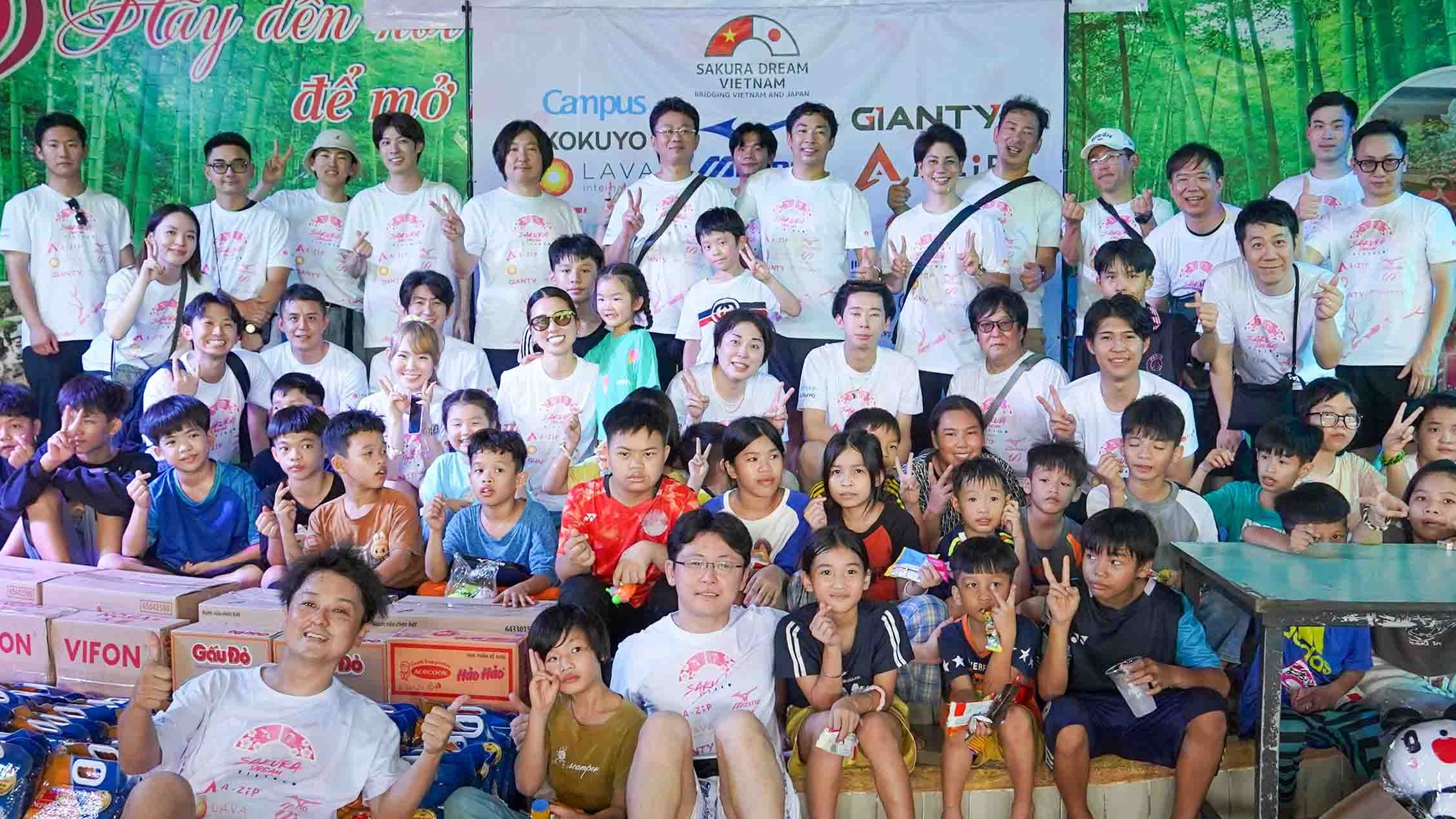 Làng Tre (Đồng Nai) đón những người bạn đến từ Nhật Bản, lan tỏa yêu thương đến trẻ em mồ côi