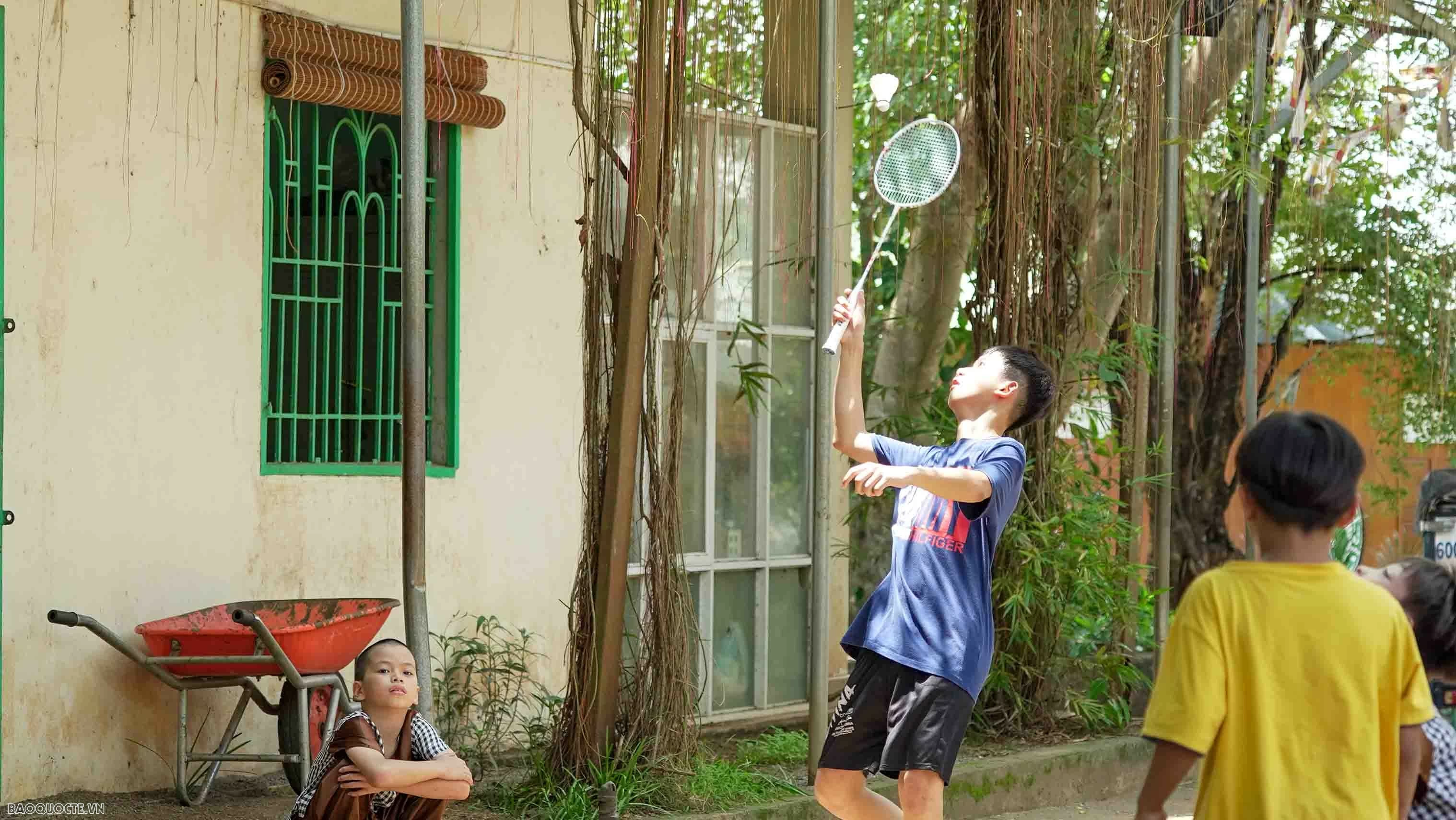 Làng Tre đón những người bạn đến từ Nhật Bản