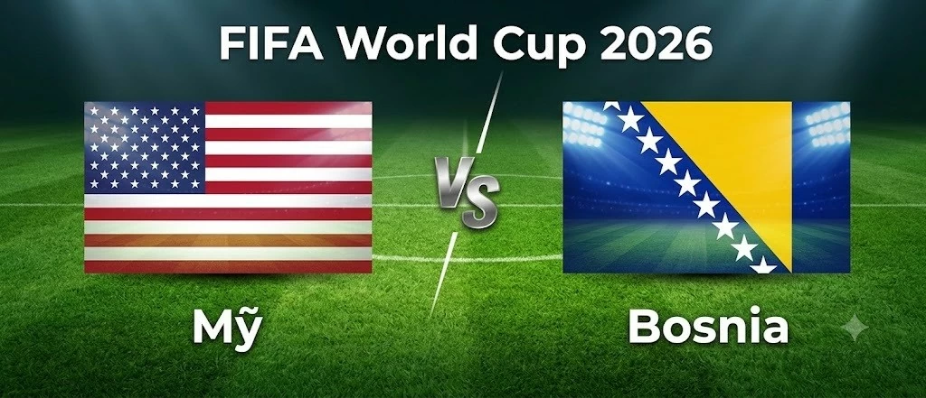 Nhận định, dự đoán trận đấu Mỹ vs Bosnia: Cơ hội tạo nên lịch sử Nhận định, dự đoán trận đấu Mỹ vs Bosnia: Cơ hội tạo nên lịch sử