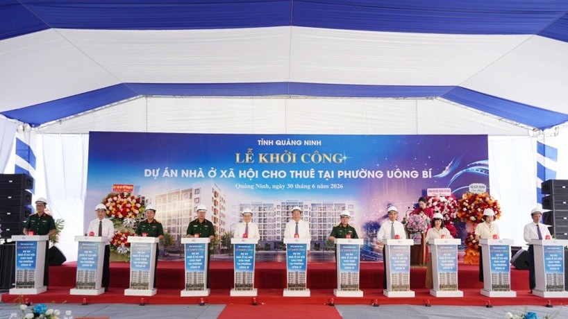 Khởi công dự án nhà ở xã hội cho thuê đầu tiên trên địa bàn tỉnh Quảng Ninh