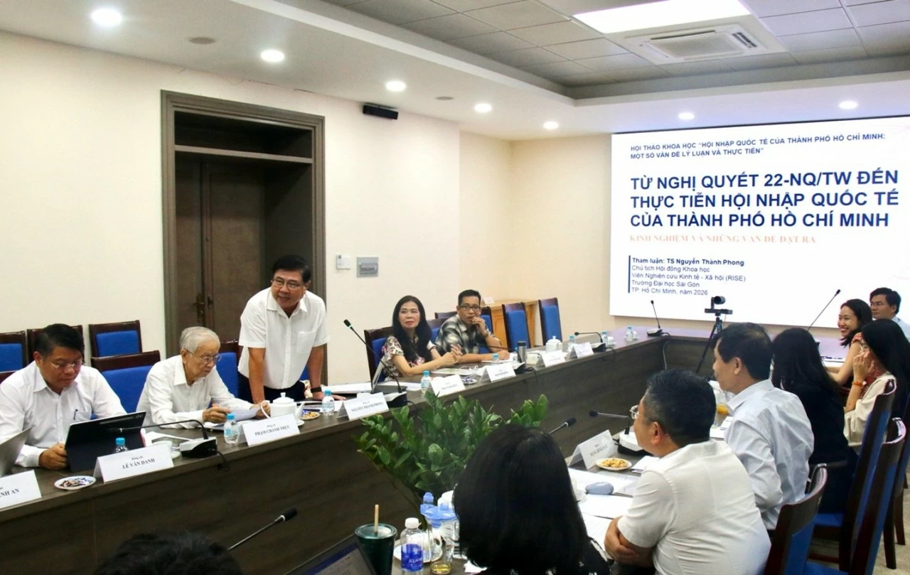 Từ WTO đến kỷ nguy&ecirc;n mới: Th&agrave;nh phố Hồ Ch&iacute; Minh định h&igrave;nh con đường hội nhập quốc tế