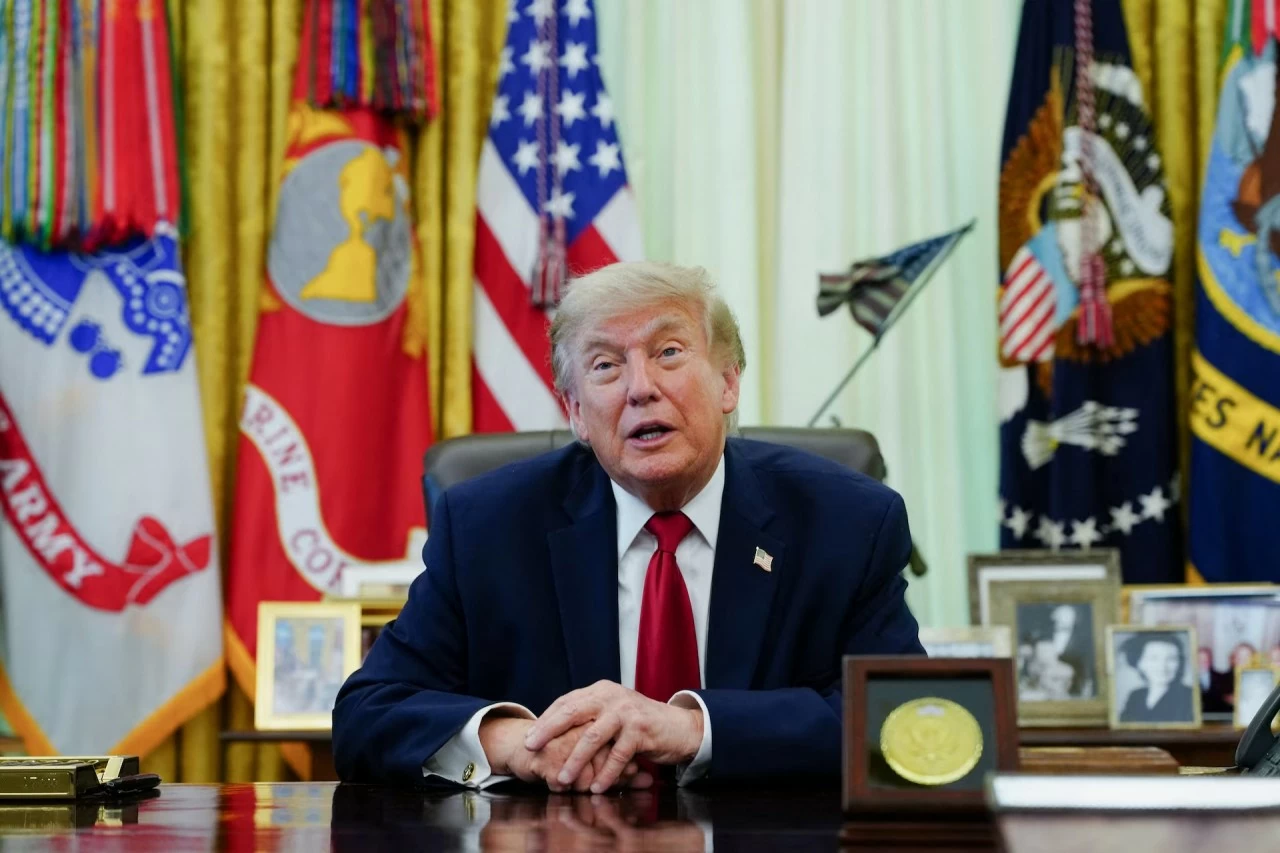 Tổng thống Mỹ Donald Trump phát biểu trước báo giới ngày 1/7, bày tỏ sự lạc quan về tiến trình đàm phán với Iran, đồng thời cho rằng nỗ lực phi hạt nhân hóa Tehran đang ghi nhận những tín hiệu tích cực. (Nguồn: L'Express) Tổng thống Mỹ Donald Trump phát biểu trước báo giới ngày 1/7, bày tỏ sự lạc quan về tiến trình đàm phán với Iran, đồng thời cho rằng nỗ lực phi hạt nhân hóa Tehran đang ghi nhận những tín hiệu tích cực. (Nguồn: L'Express)