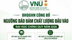 Đại học Quốc gia Hà Nội công bố điểm sàn xét tuyển đại học 2026