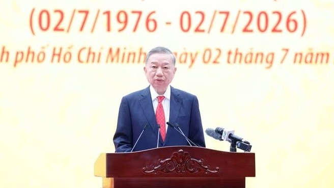 Tổng Bí thư, Chủ tịch nước Tô Lâm dự Lễ kỷ niệm 50 năm Ngày thành phố Sài Gòn-Gia Định vinh dự mang tên Chủ tịch Hồ Chí Minh