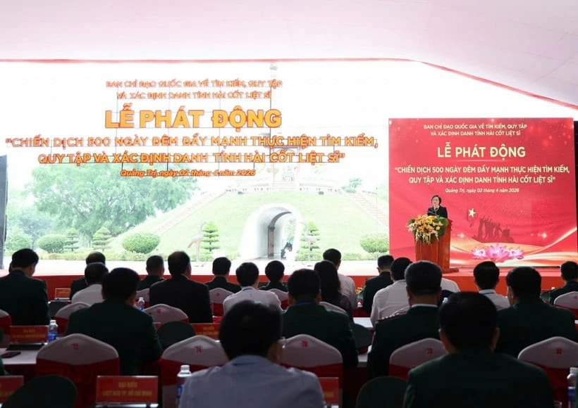 Kế hoạch Thông tin, tuyên truyền trên báo chí về 'Chiến dịch 500 ngày đêm đẩy mạnh thực hiện tìm kiếm, quy tập và xác định danh tính hài cốt liệt sĩ'