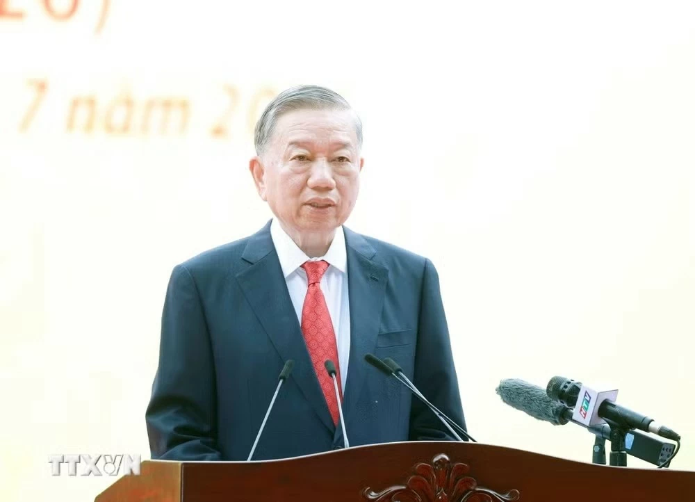 Tổng Bí thư, Chủ tịch nước Tô Lâm dự Lễ kỷ niệm 50 năm Ngày thành phố Sài Gòn-Gia Định vinh dự mang tên Chủ tịch Hồ Chí Minh