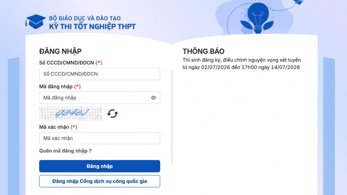 Cách đăng ký nguyện vọng xét tuyển đại học trực tuyến, thí sinh cần lưu ý gì?