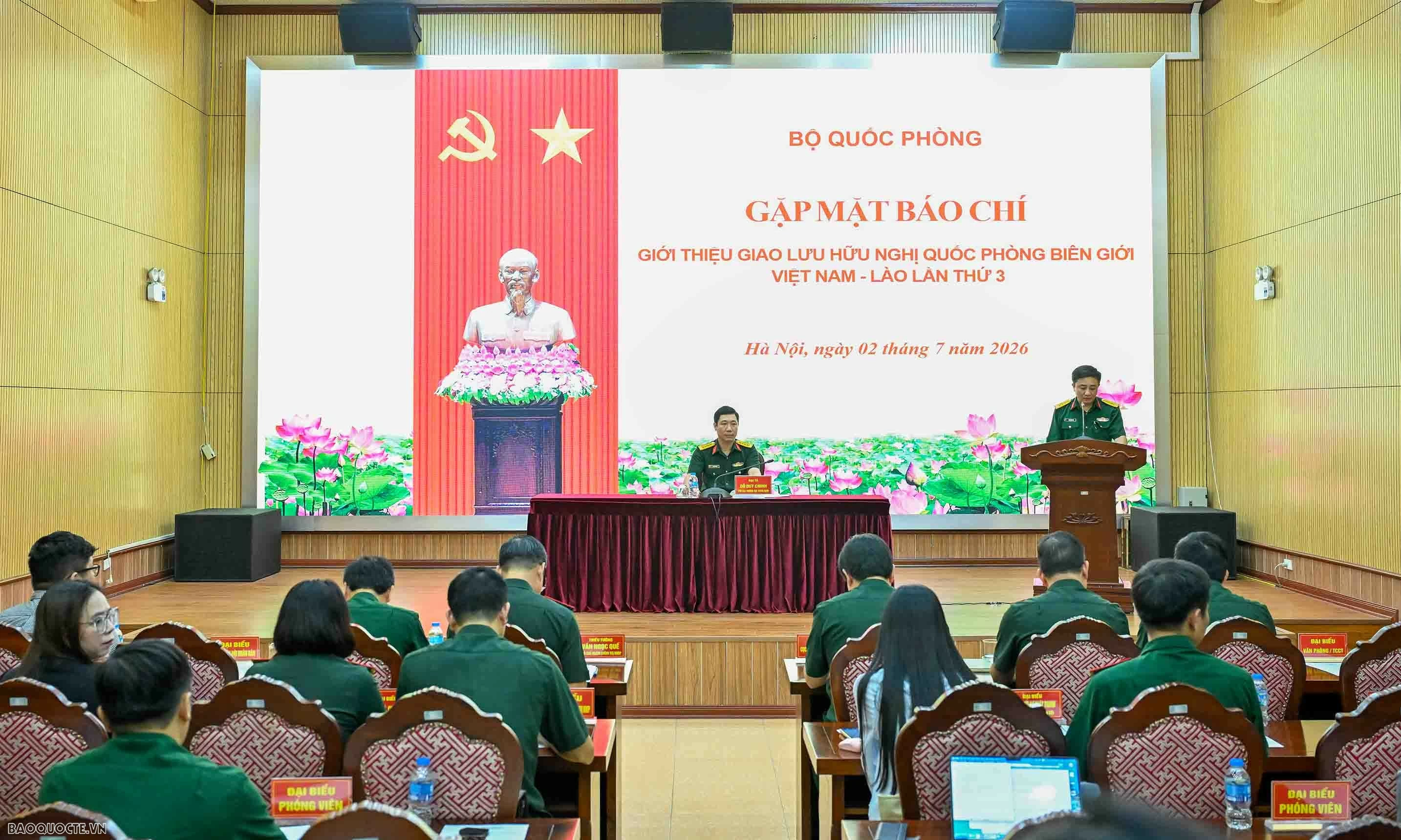 Sắp diễn ra giao lưu hữu nghị quốc phòng biên giới Việt Nam-Lào lần thứ ba