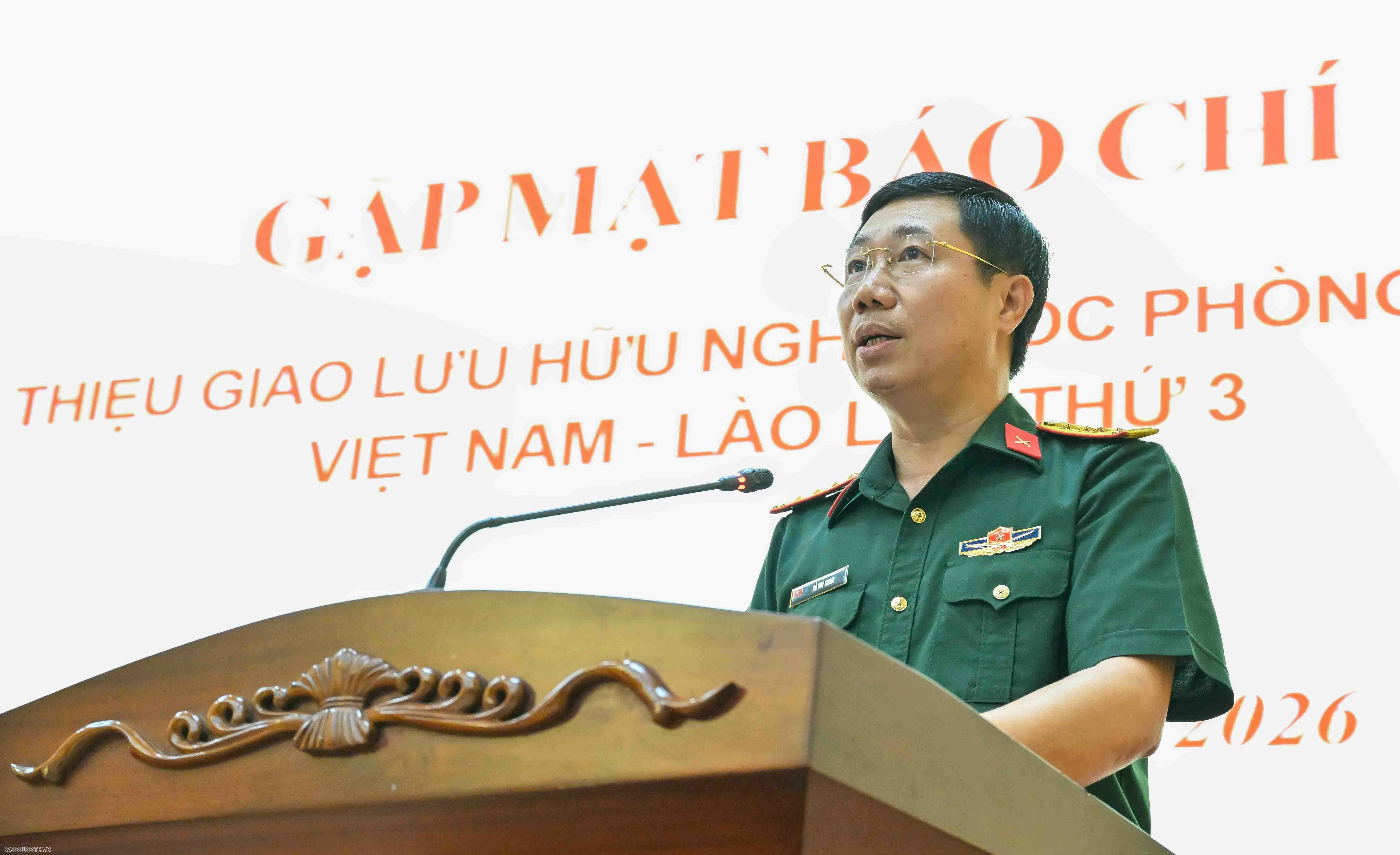 Sắp diễn ra giao lưu hữu nghị quốc phòng biên giới Việt Nam-Lào lần thứ ba