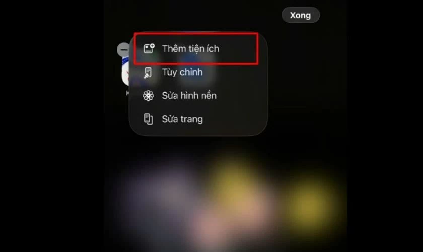 Mở chế độ chỉnh sửa màn hình khóa. Mở chế độ chỉnh sửa màn hình khóa.