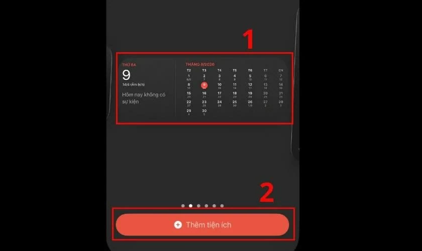 Thêm widget lịch hỗ trợ âm lịch. Thêm widget lịch hỗ trợ âm lịch.