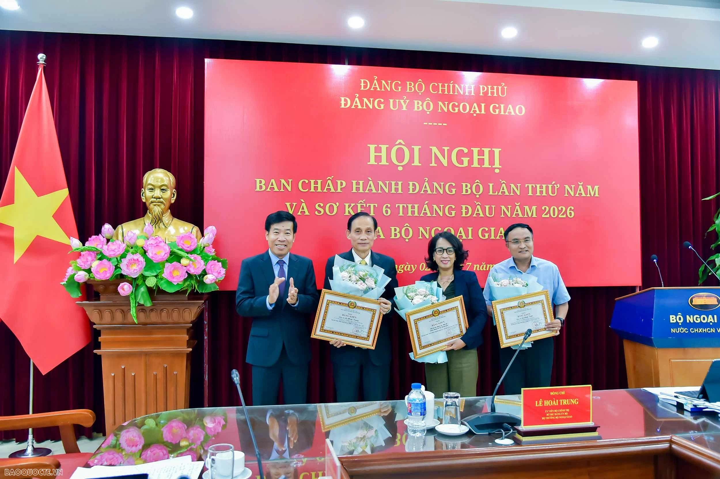 Bộ trưởng Lê Hoài Trung: Nâng tầm tư duy, đổi mới mạnh mẽ để xây dựng nền ngoại giao toàn diện, hiện đại