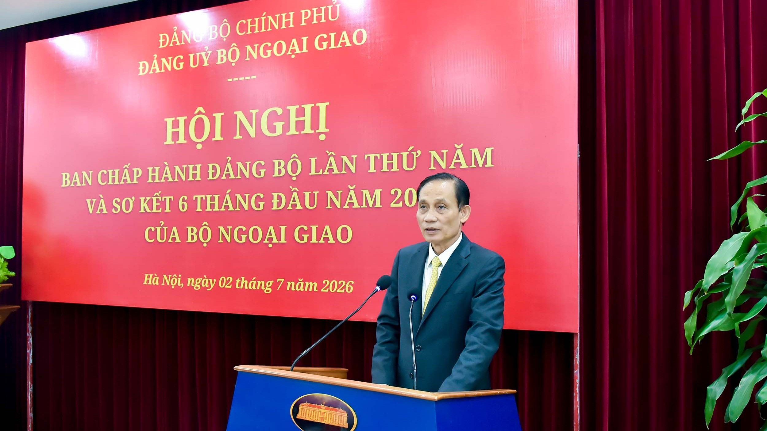 Bộ trưởng Lê Hoài Trung: Nâng tầm tư duy, đổi mới mạnh mẽ để xây dựng nền ngoại giao toàn diện, hiện đại