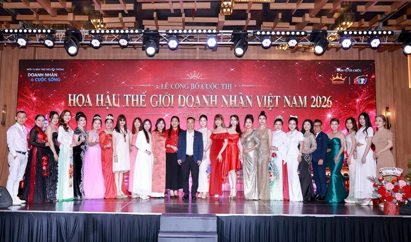 Hoa hậu Thế giới Doanh nhân Việt Nam 2026 công bố dàn giám khảo 'quyền lực'