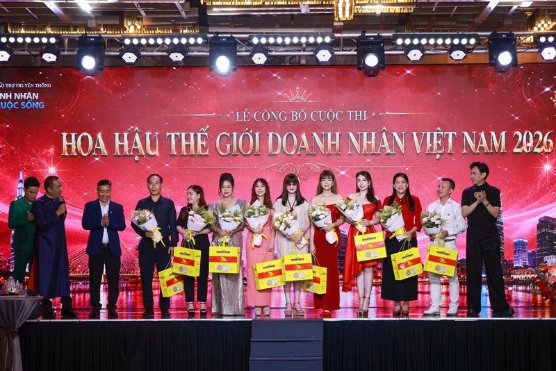 Hoa hậu Thế giới Doanh nhân Việt Nam 2026 công bố dàn giám khảo quyền lực Hoa hậu Thế giới Doanh nhân Việt Nam 2026 công bố dàn giám khảo 'quyền lực'