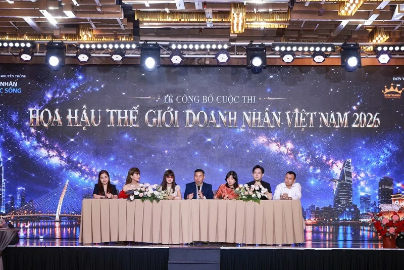 Hoa hậu Thế giới Doanh nhân Việt Nam 2026 công bố dàn giám khảo 'quyền lực' Hoa hậu Thế giới Doanh nhân Việt Nam 2026 công bố dàn giám khảo 'quyền lực'
