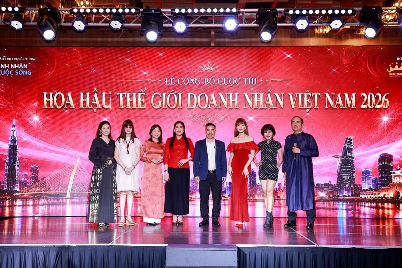 Hoa hậu Thế giới Doanh nhân Việt Nam 2026 công bố dàn giám khảo 'quyền lực' Hoa hậu Thế giới Doanh nhân Việt Nam 2026 công bố dàn giám khảo 'quyền lực'