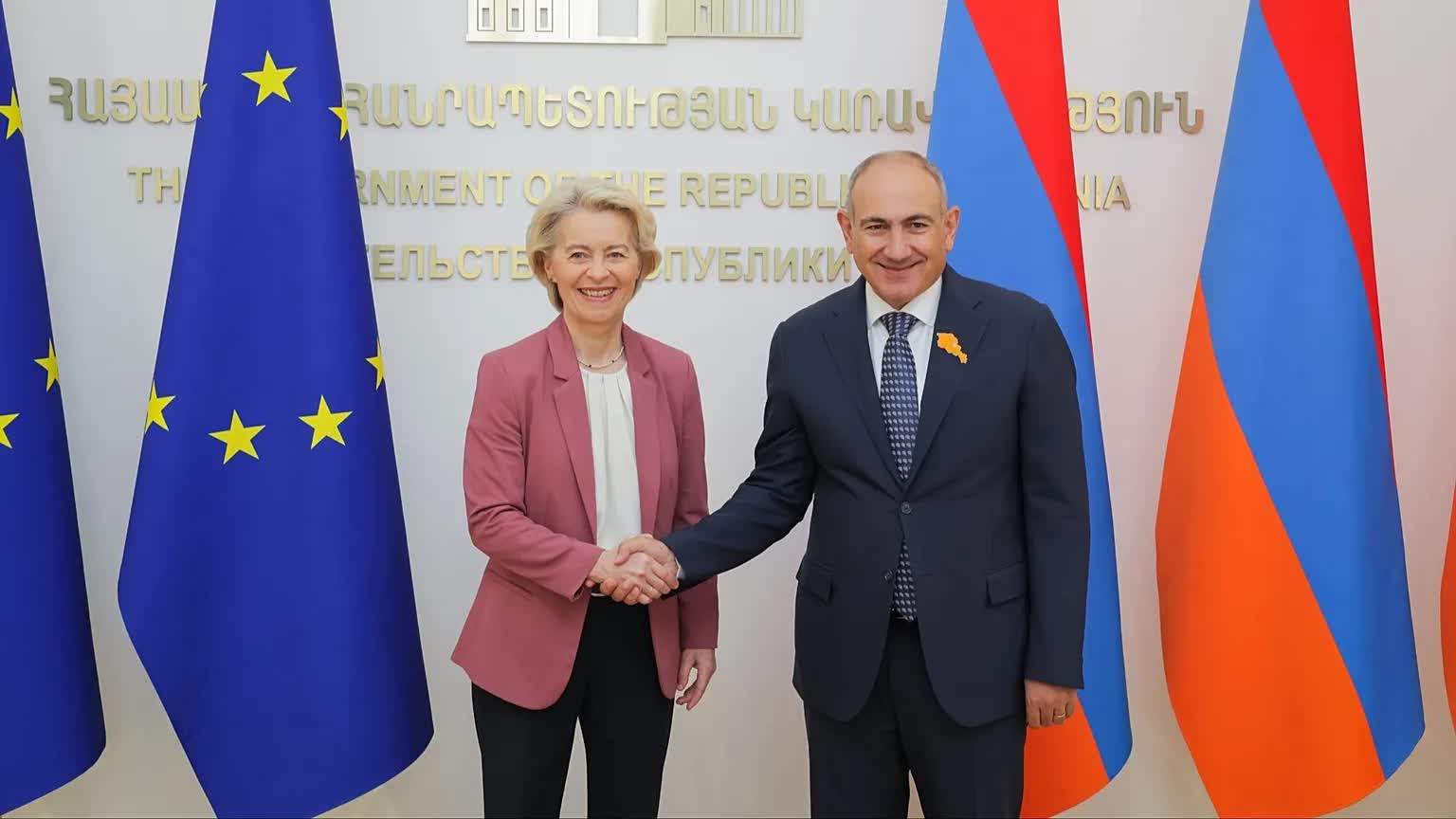 Chủ tịch EC mang một 'món quà lớn' tới Armenia, hé lộ bước đi chiến lược mới của EU
