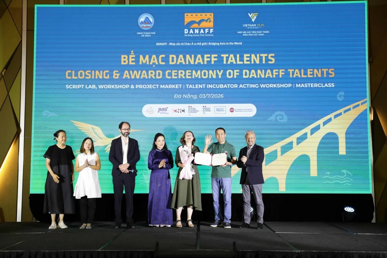 DANAFF Talents 2026 khép lại hành trình ươm mầm tài năng điện ảnh châu Á DANAFF Talents 2026 khép lại hành trình ươm mầm tài năng điện ảnh châu Á