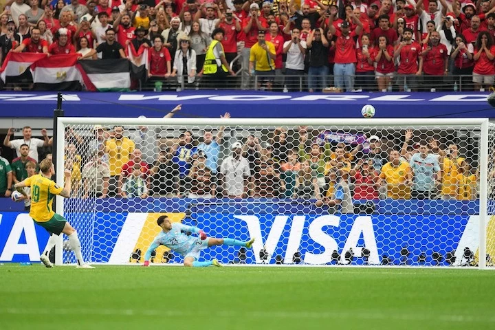 Kết quả bóng đá World Cup 2026: Ai Cập 1-1 Australia: Salah lạnh lùng với cú Panenka, Ai Cập hạ Australia trên loạt luân lưu nghẹt thở Kết quả bóng đá World Cup 2026: Ai Cập 1-1 Australia: Salah lạnh lùng với cú Panenka, Ai Cập hạ Australia trên loạt luân lưu nghẹt thở