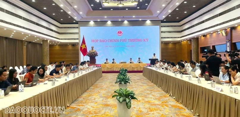 Họp báo Chính phủ tháng 6/2026