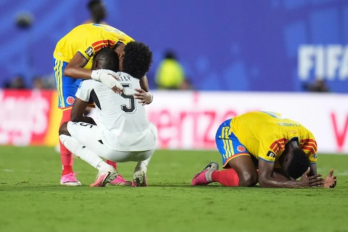 Kết quả bóng đá World Cup 2026: Colombia 1-0 Ghana: Jhon Arias tỏa sáng với bàn thắng duy nhất, Colombia khẳng định thực lực Kết quả bóng đá World Cup 2026: Colombia 1-0 Ghana: Jhon Arias tỏa sáng với bàn thắng duy nhất, Colombia khẳng định thực lực