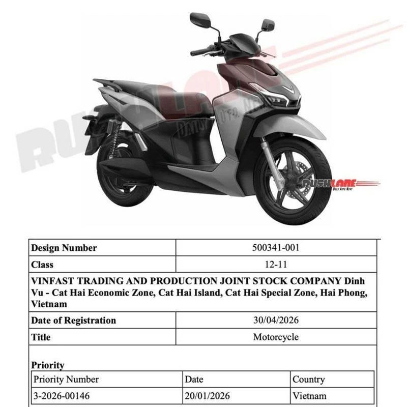 VinFast hé lộ xe máy điện hoàn toàn mới.