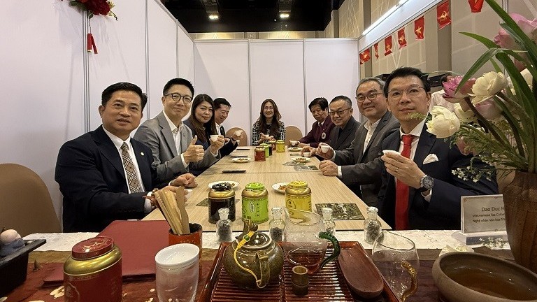 Không gian văn hóa trà Việt gây ấn tượng tại Thái Lan