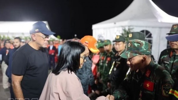 Venezuela honours international rescue teams, sends letter of gratitude to General Secretary, President To Lam