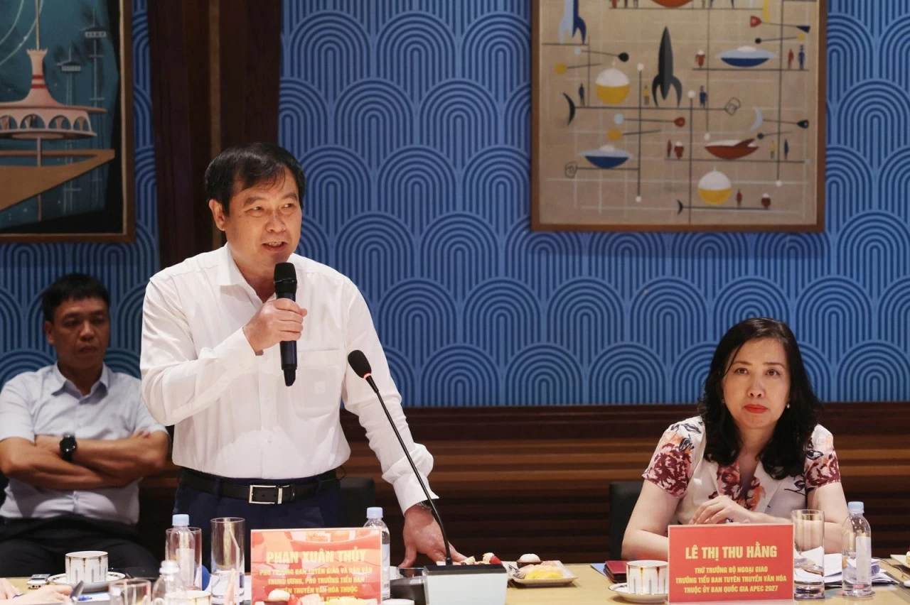 Đoàn công tác Tiểu ban Tuyên truyền và Văn hóa Ủy ban Quốc gia APEC 2027 tại việc tại Phú Quốc