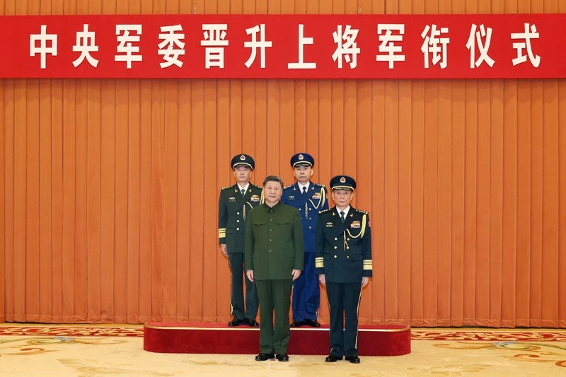 Trung Quốc bổ nhiệm hai tướng mới, thúc đẩy cải tổ lãnh đạo quân đội Trung Quốc bổ nhiệm hai tướng mới, thúc đẩy cải tổ lãnh đạo quân đội