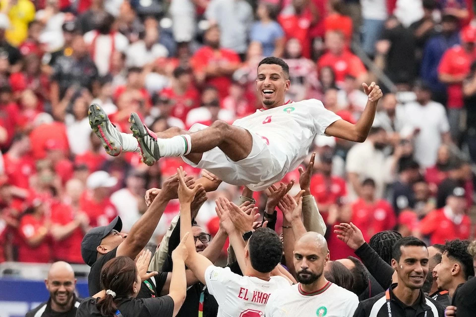 Kết quả bóng đá World Cup 2026: Canada 0-3 Morocco: Ounahi lập cú đúp trong chiến thắng áp đảo, Morocco hiên ngang tiến vào tứ kết