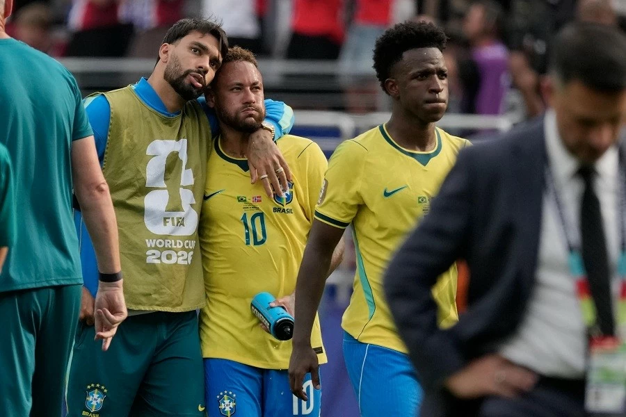 Kết quả bóng đá World Cup 2026: Brazil 1-2 Na Uy: Haaland lập cú đúp nhấn chìm Selecao, Na Uy lần đầu tiên vào tứ kết World Cup Kết quả bóng đá World Cup 2026: Brazil 1-2 Na Uy: Haaland lập cú đúp nhấn chìm Selecao, Na Uy lần đầu tiên vào tứ kết World Cup