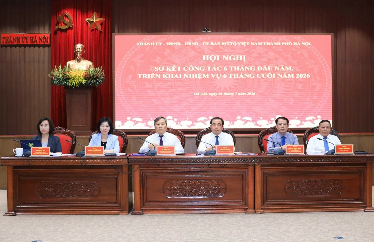 Bí thư Thành ủy Hà Nội Trần Đức Thắng: Quyết tâm đưa Thủ đô tiếp tục giữ vững vai trò đầu tàu, trái tim của cả nước