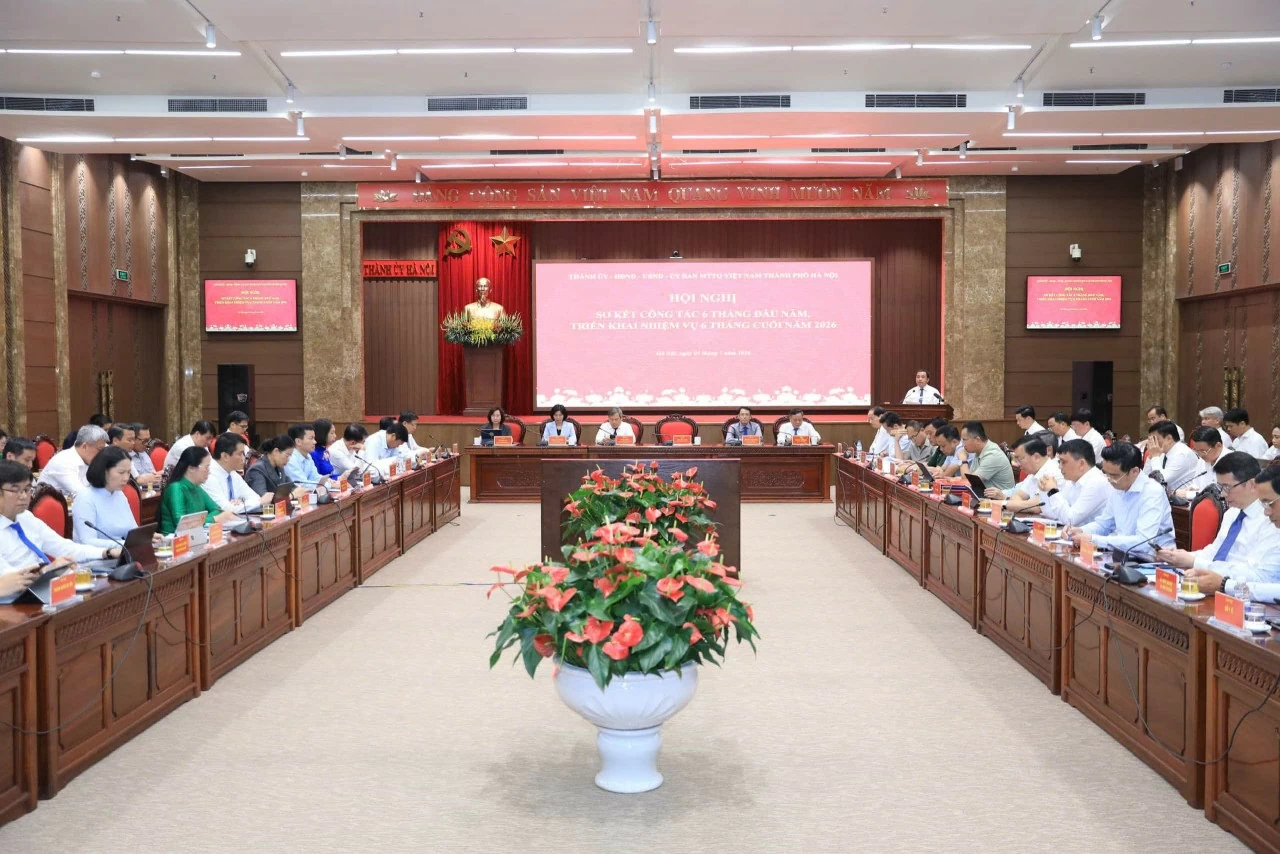 Bí thư Thành ủy Hà Nội Trần Đức Thắng: Quyết tâm đưa Thủ đô tiếp tục giữ vững vai trò đầu tàu, trái tim của cả nước