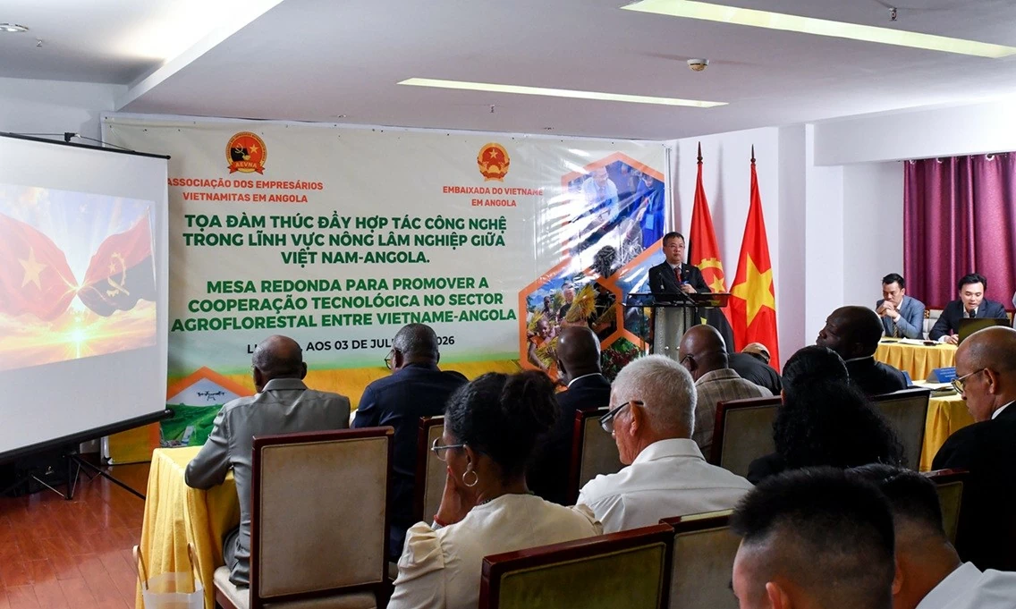Th&uacute;c đẩy hợp t&aacute;c khoa học c&ocirc;ng nghệ trong lĩnh vực n&ocirc;ng - l&acirc;m nghiệp Việt Nam-Angola