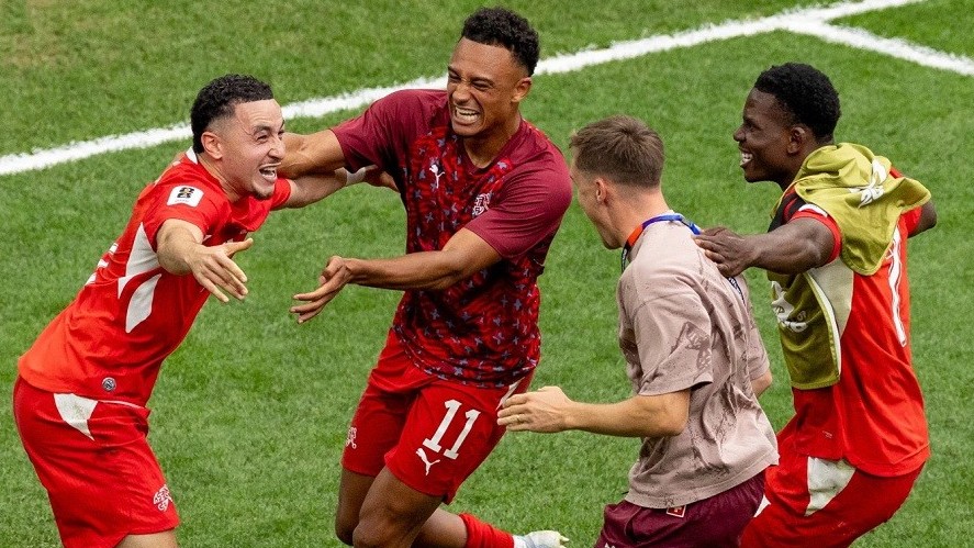Kết quả bóng đá World Cup 2026: Thụy Sỹ 0-0 Colombia (pen 4-3): Thụy Sỹ 'phá dớp' 72 năm để bước vào tứ kết sau loạt đấu súng nghẹt thở